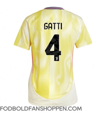 Juventus Federico Gatti #4 Udebanetrøje Dame 2024-25 Kortærmet